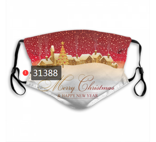 2020 Merry Christmas Dust mask with filter 35